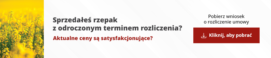 Rozliczenie skupu rzepaku