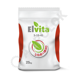 Elvita NPK 3-10-45 + mikro 25kg
